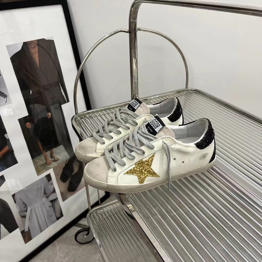 Golden Goose Vintage Distressed Sneakers #261