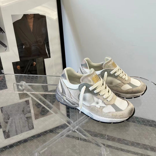 Golden Goose Vintage Distressed Sneakers #267