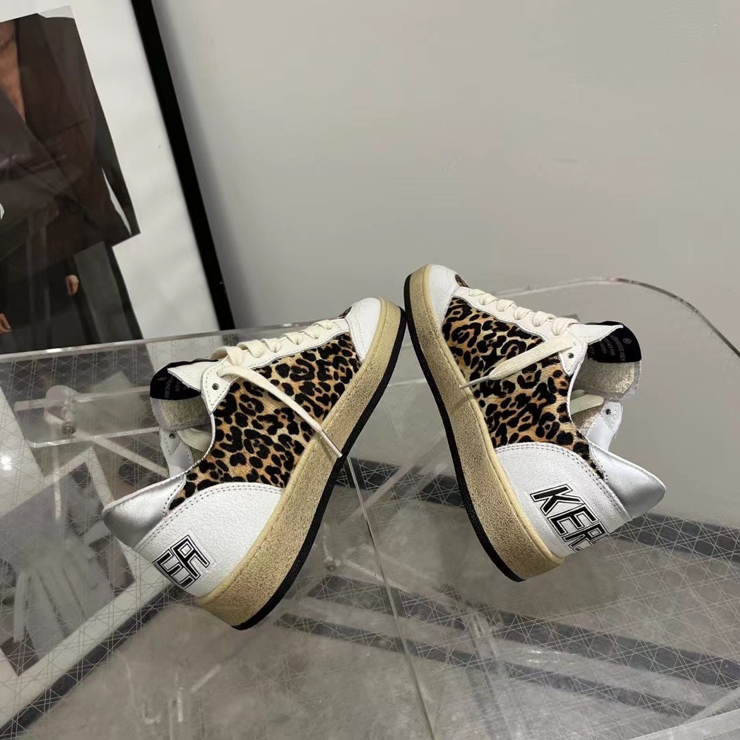 Golden Goose Vintage Distressed Sneakers #043