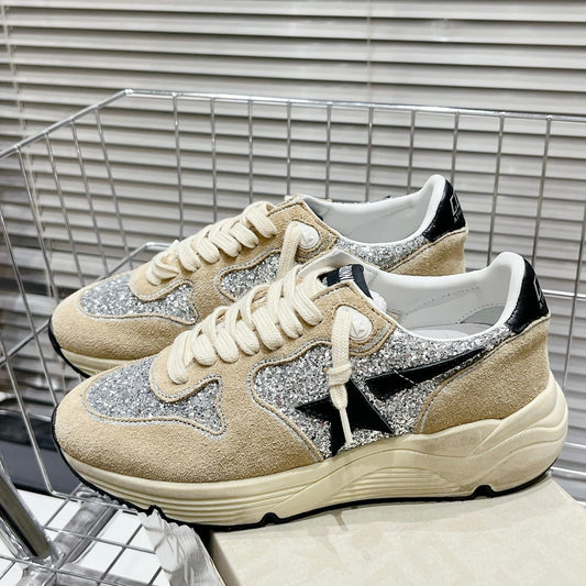 Golden Goose Vintage Distressed Sneakers #276