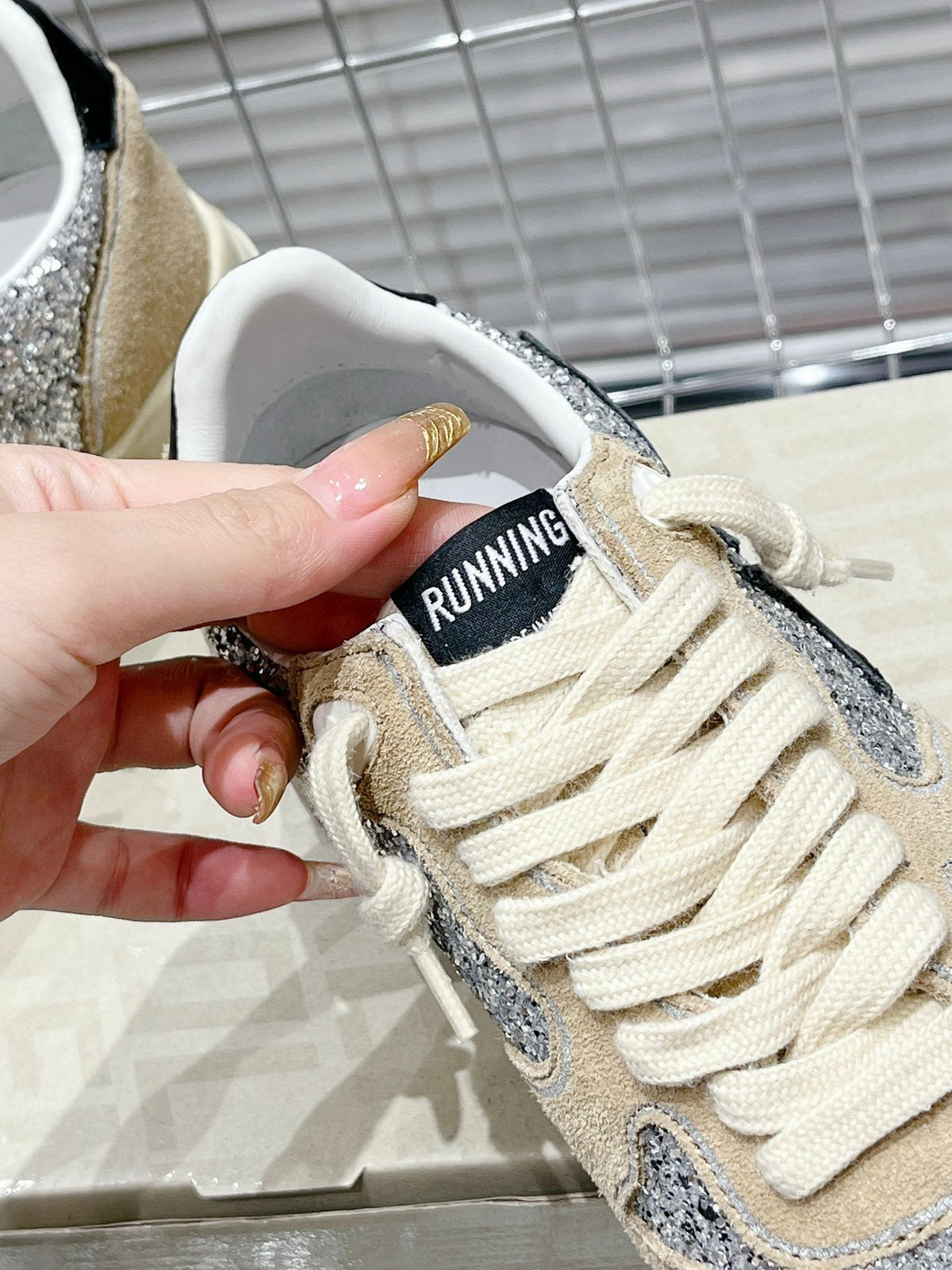 Golden Goose Vintage Distressed Sneakers #276