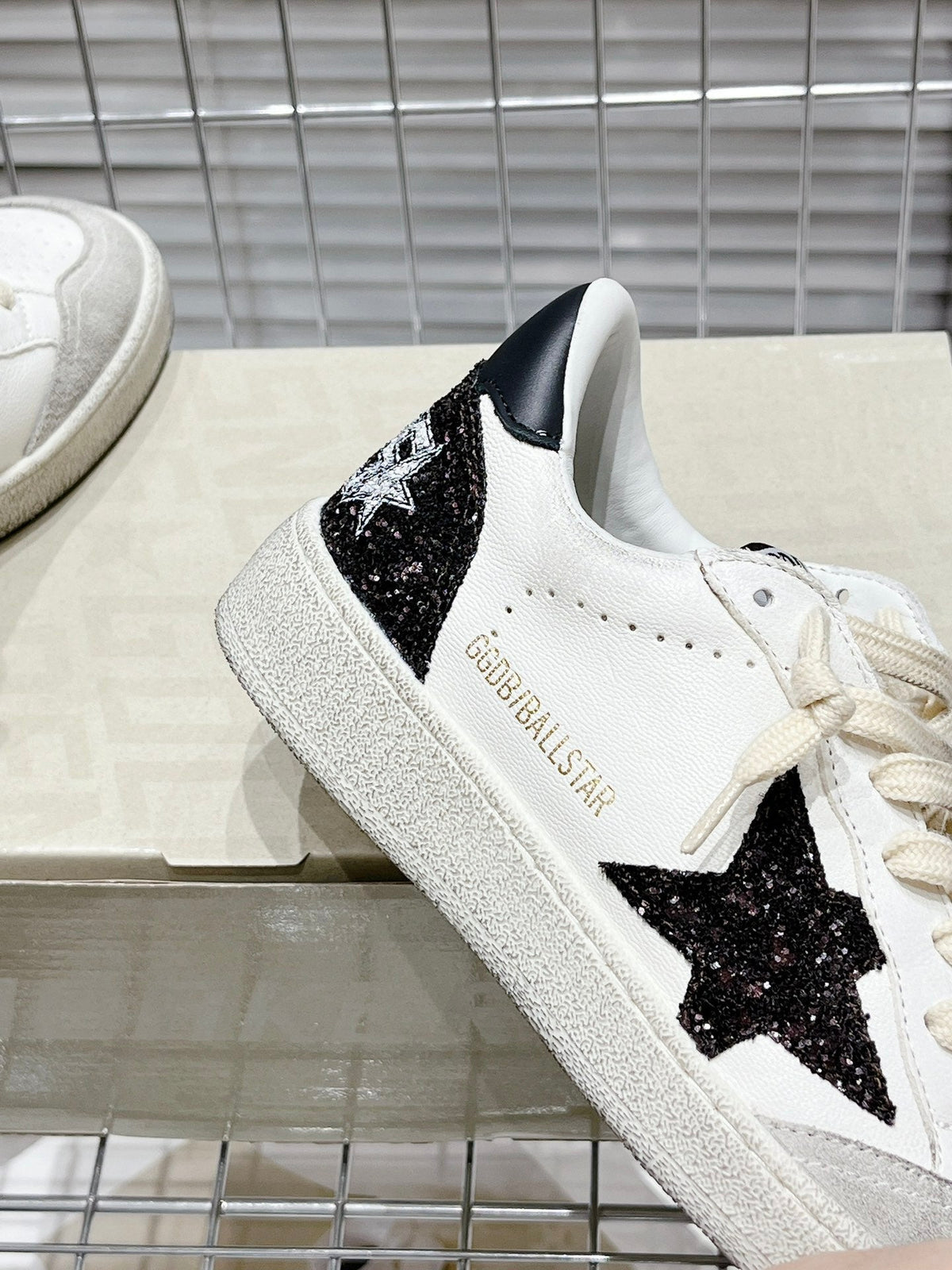 Golden Goose Vintage Distressed Sneakers #125