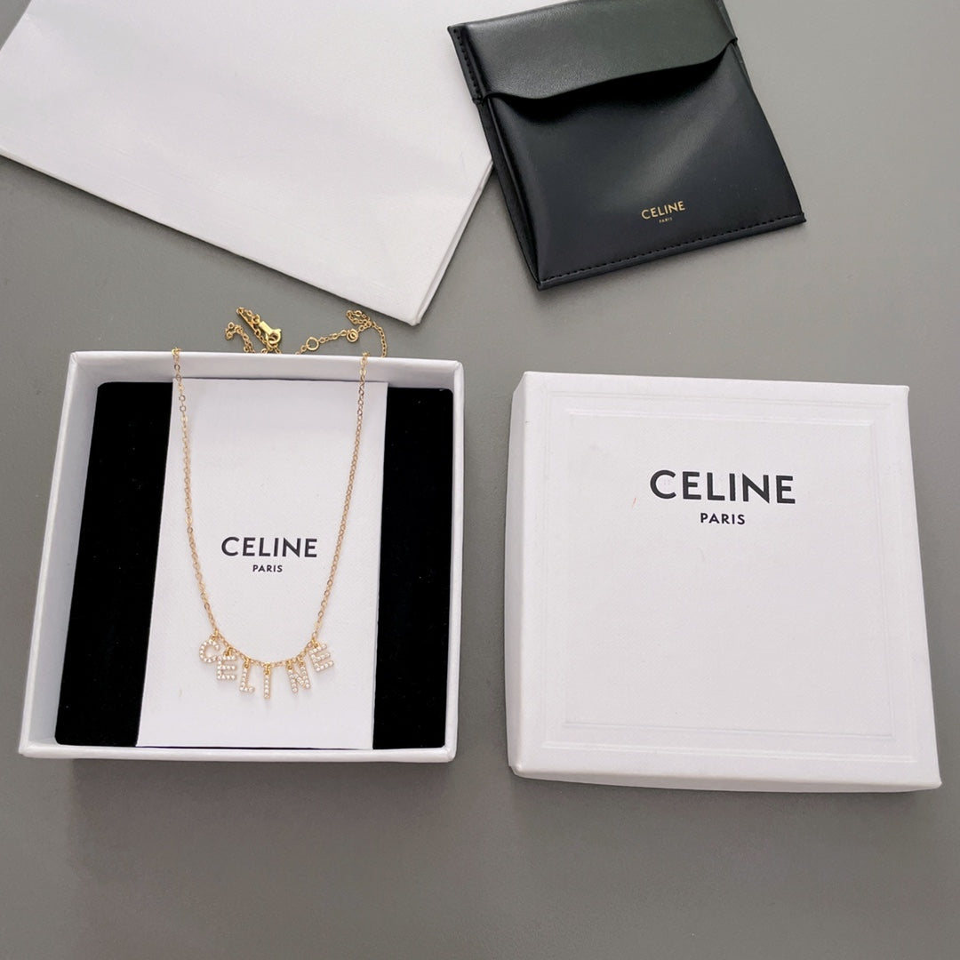 CELINE Crystal Necklace