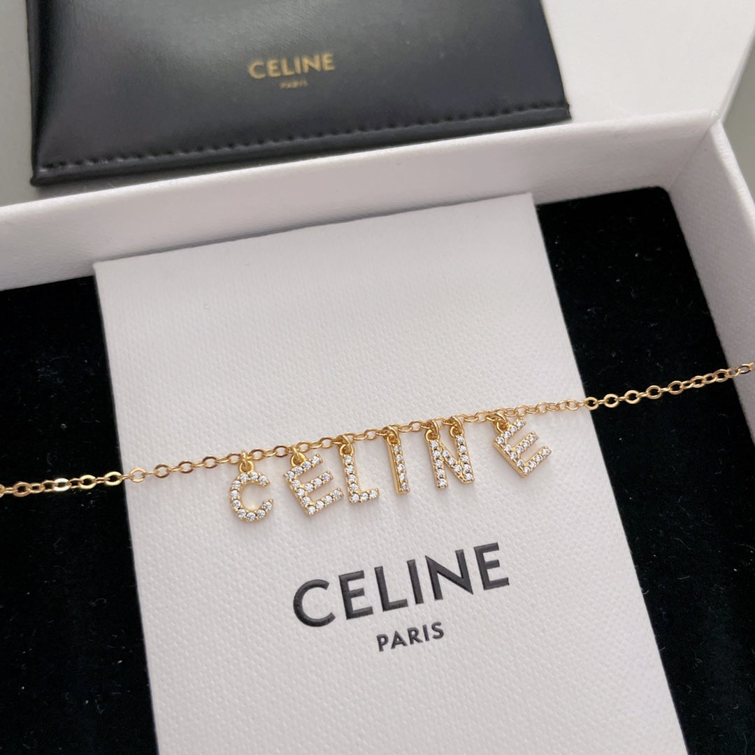 CELINE Crystal Necklace