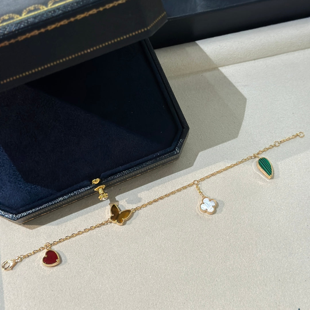Van Cleef & Arpels Four-Color Bracelet