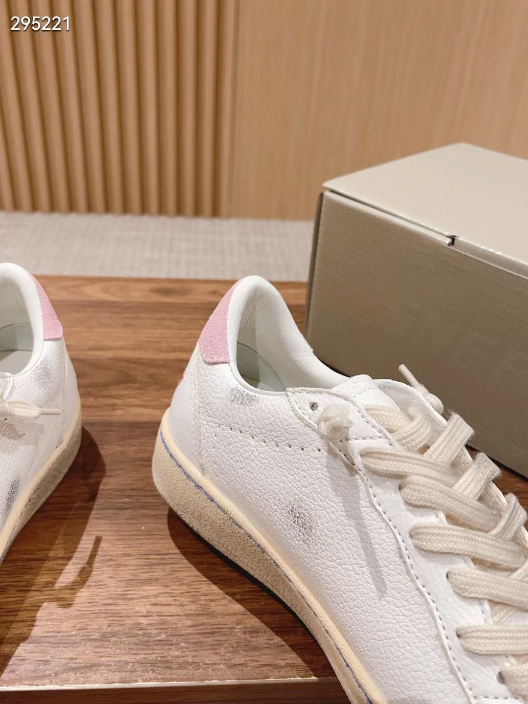 Golden Goose Vintage Distressed Sneakers #111