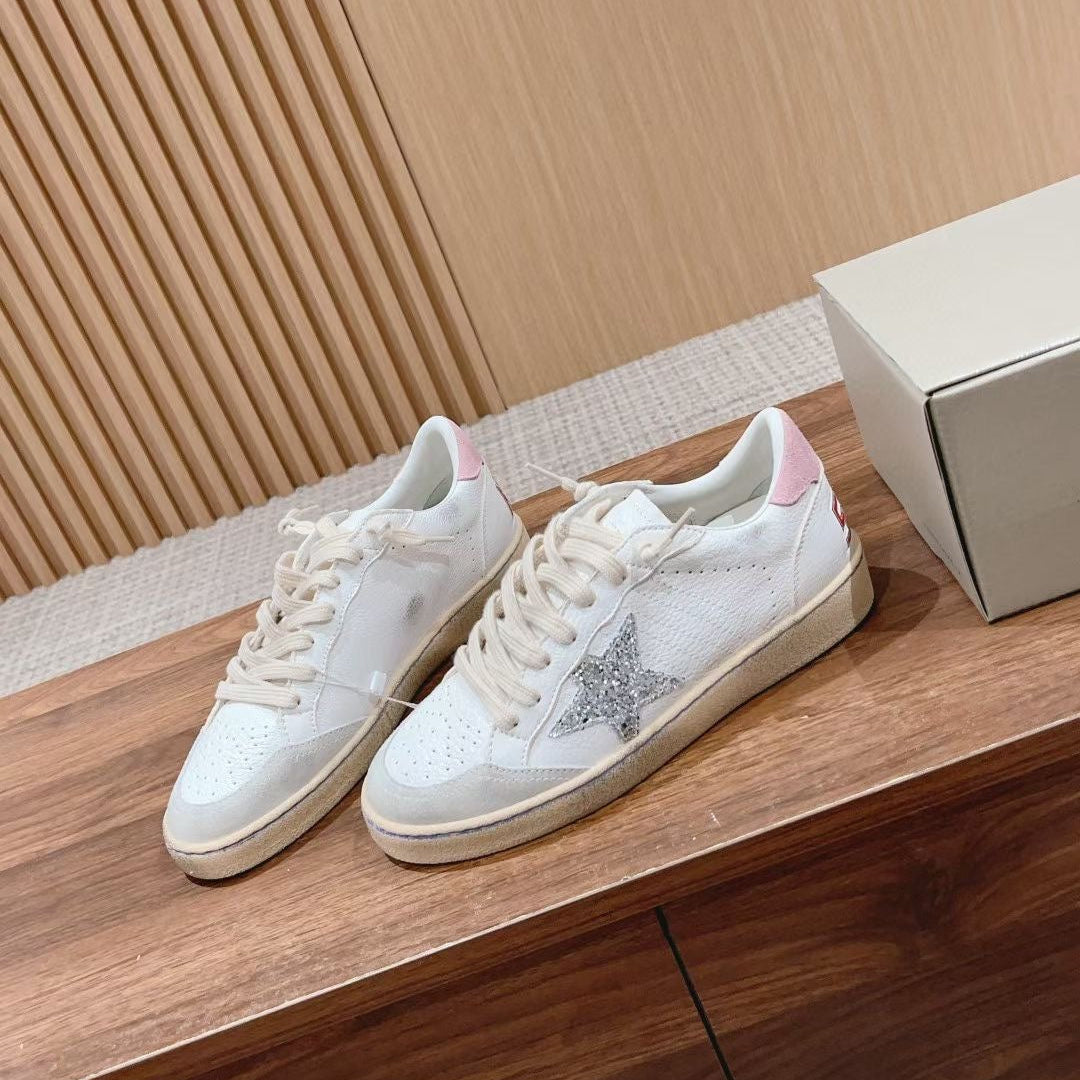 Golden Goose Vintage Distressed Sneakers #111