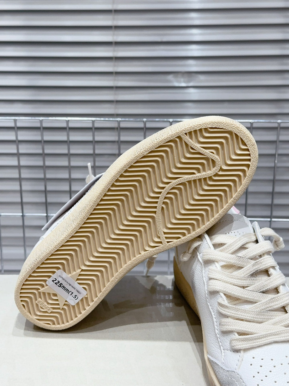 Golden Goose Vintage Distressed Sneakers #126
