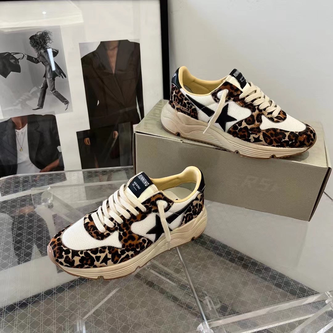 Golden Goose Vintage Distressed Sneakers #231