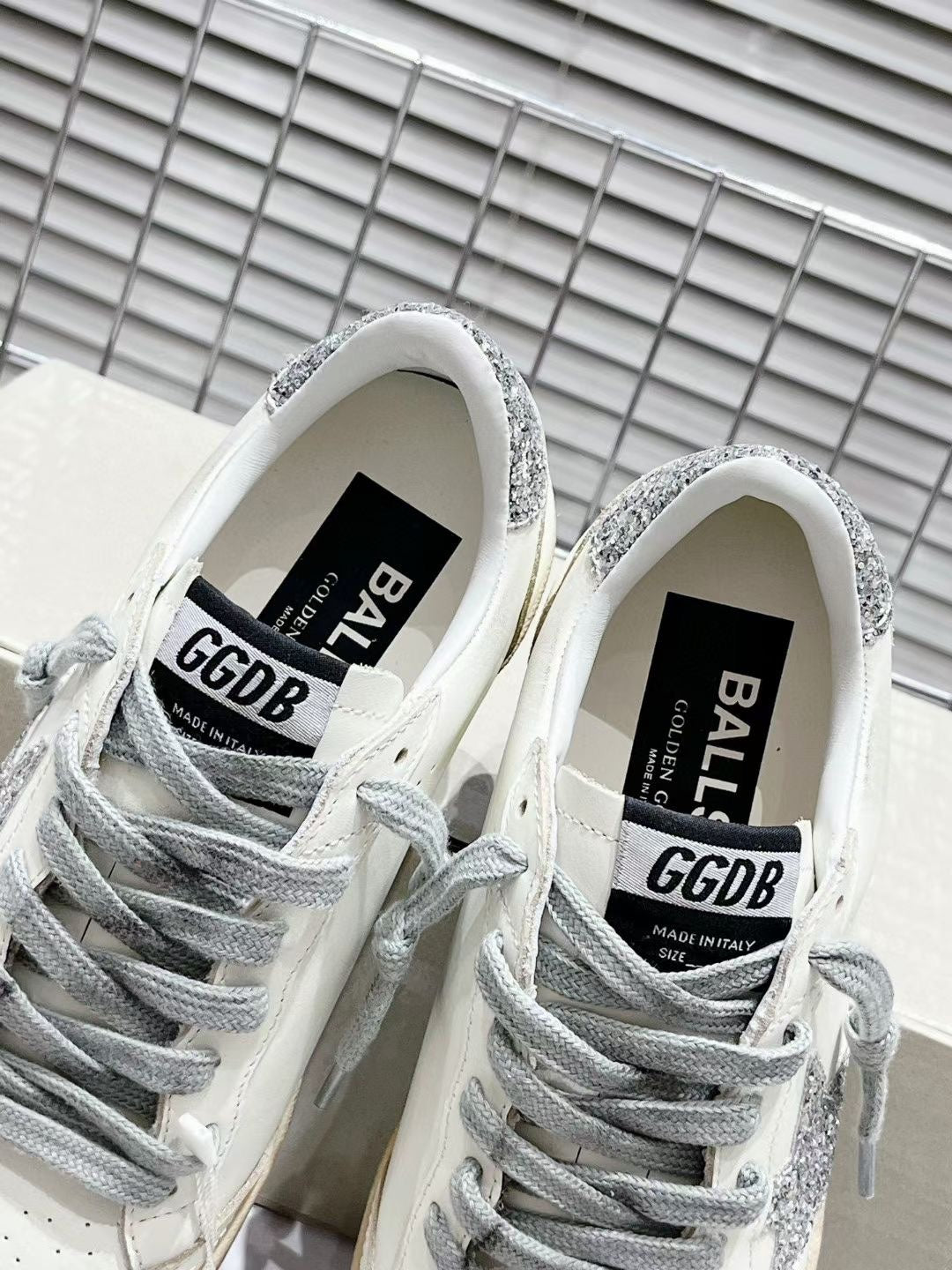 Golden Goose Vintage Distressed Sneakers #148