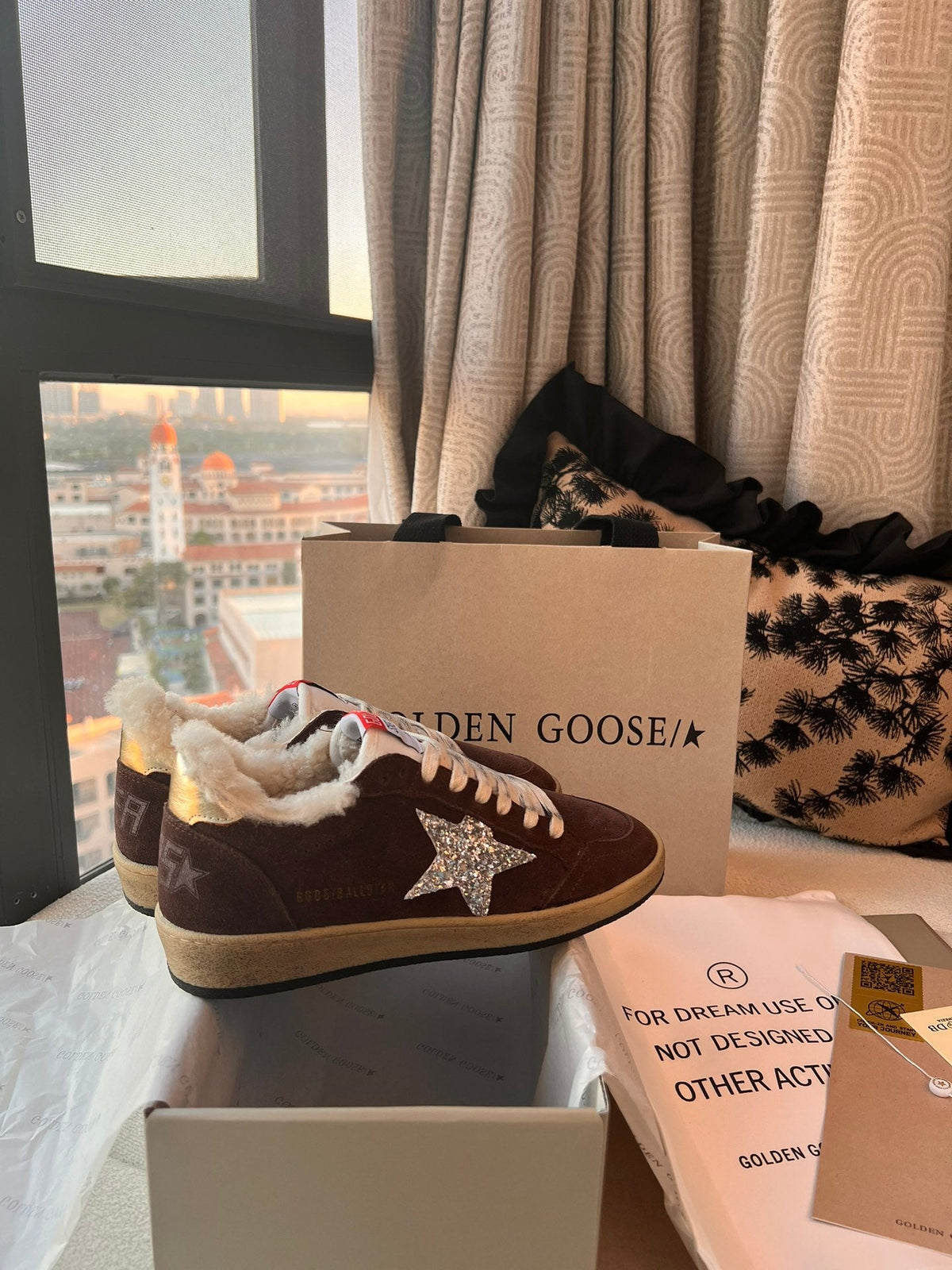 Golden Goose Vintage Distressed Sneakers #024