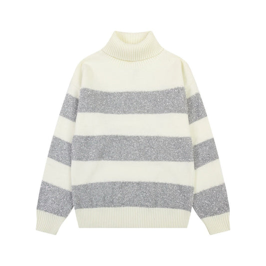 AMI PARIS Cotton and wool sweater