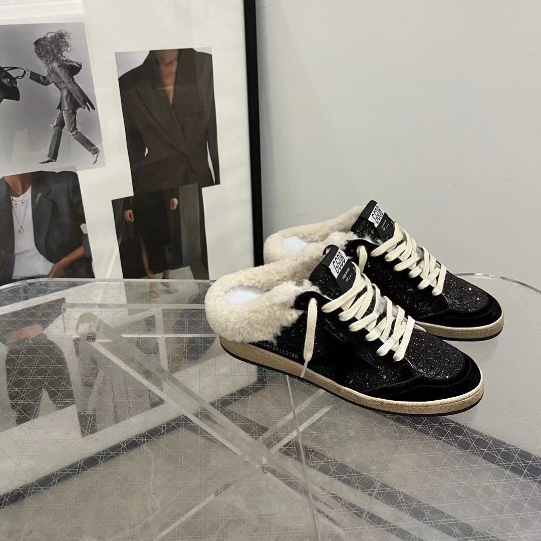 Golden Goose Vintage Distressed Sneakers #094