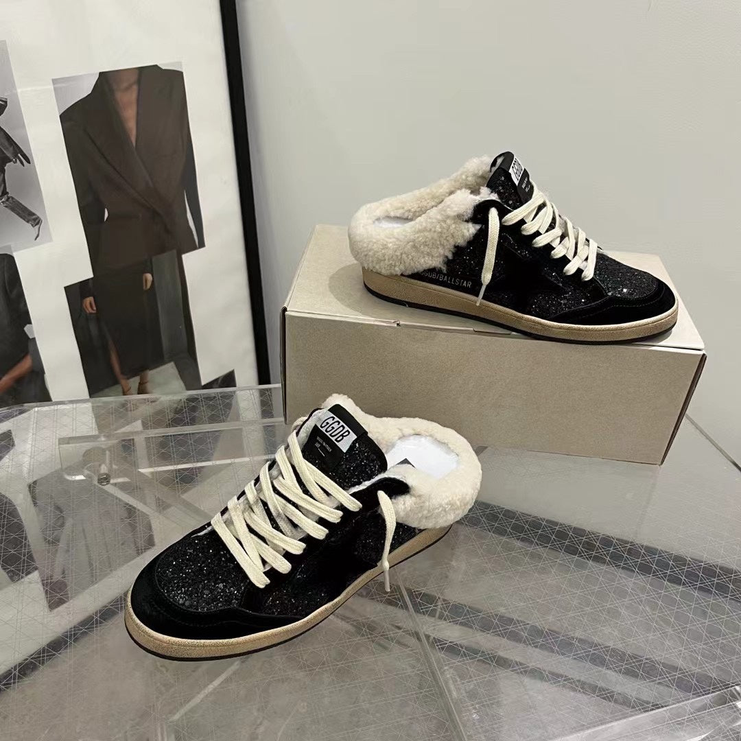 Golden Goose Vintage Distressed Sneakers #094