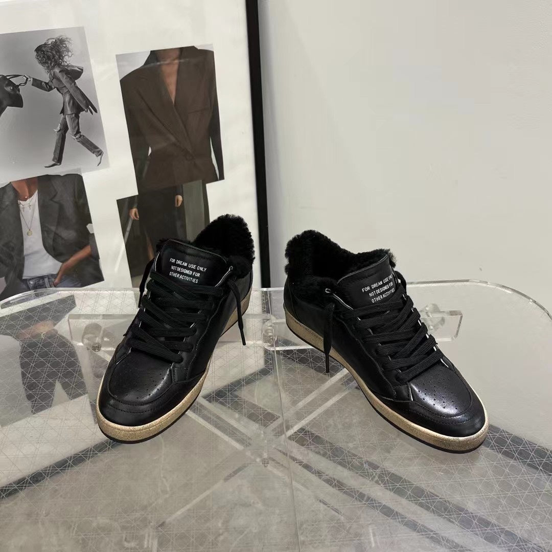 Golden Goose Vintage Distressed Sneakers #010