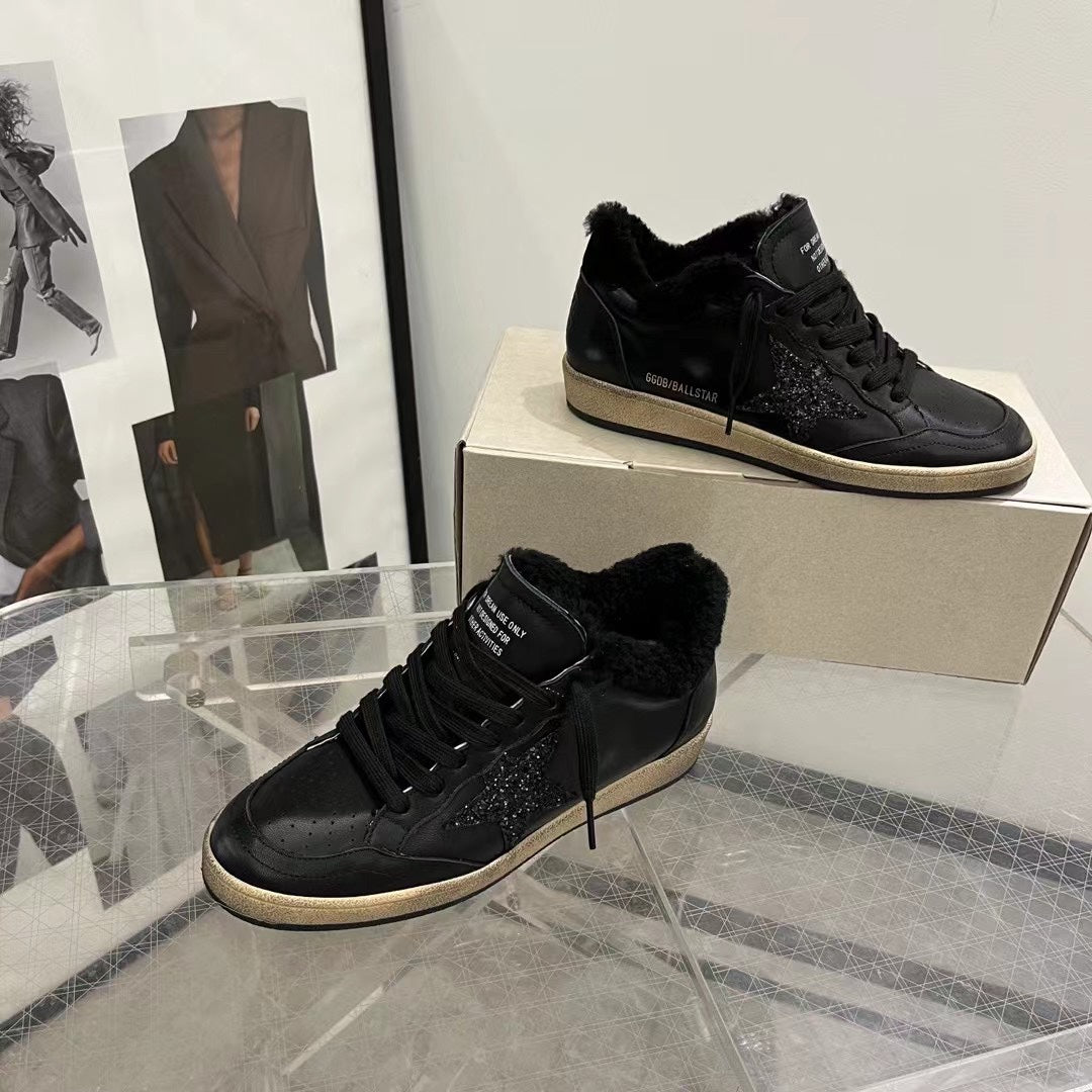 Golden Goose Vintage Distressed Sneakers #010