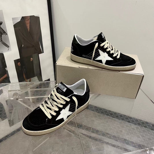 Golden Goose Vintage Distressed Sneakers #143