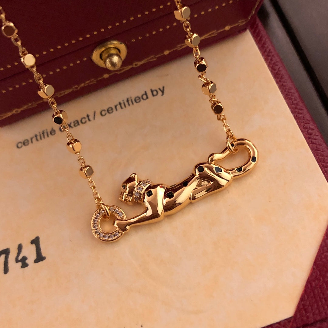 Cartier Panther Necklace & Earrings