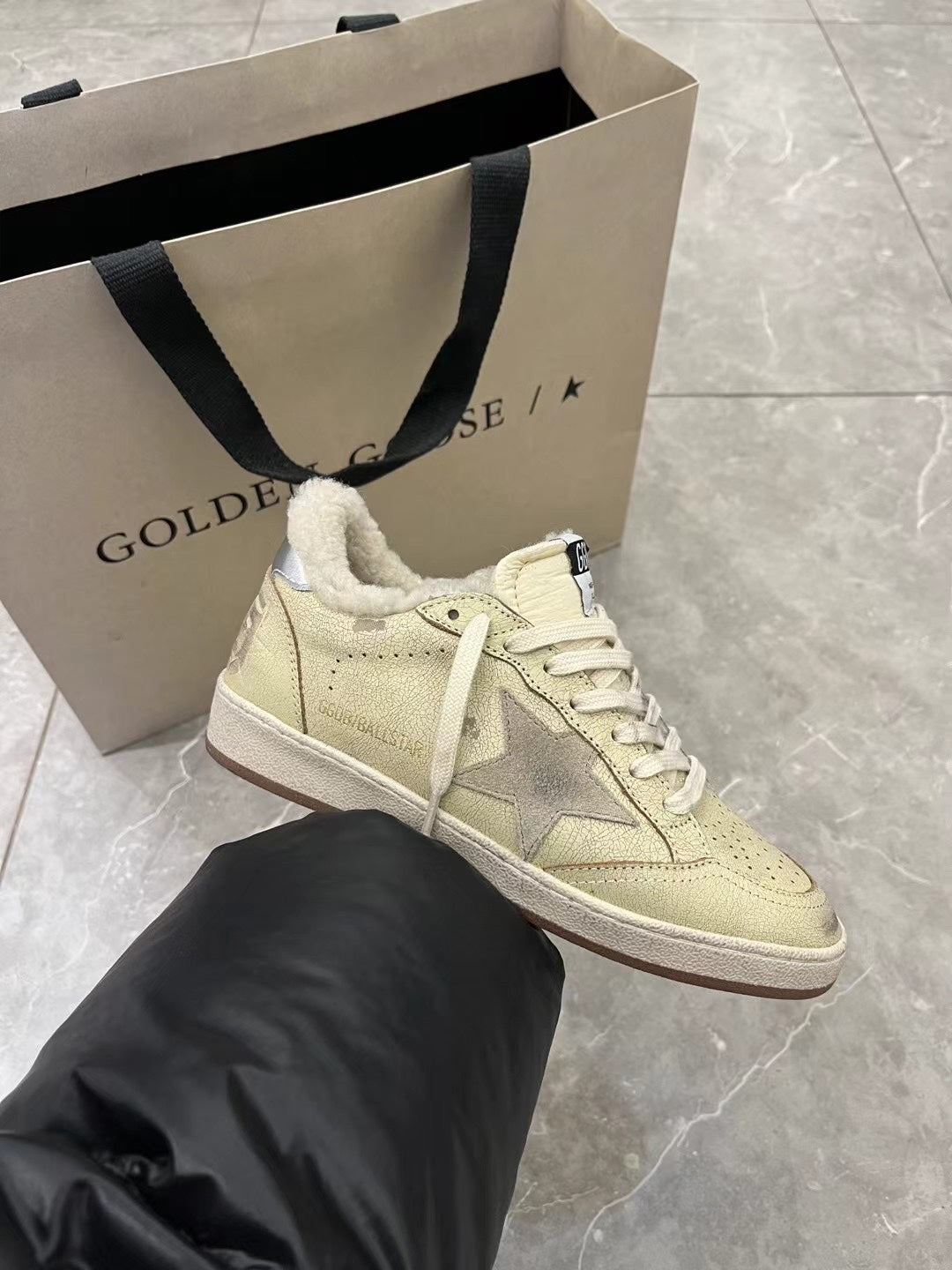 Golden Goose Vintage Distressed Sneakers #015