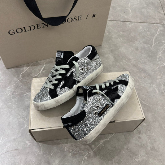 Golden Goose Vintage Distressed Sneakers #295