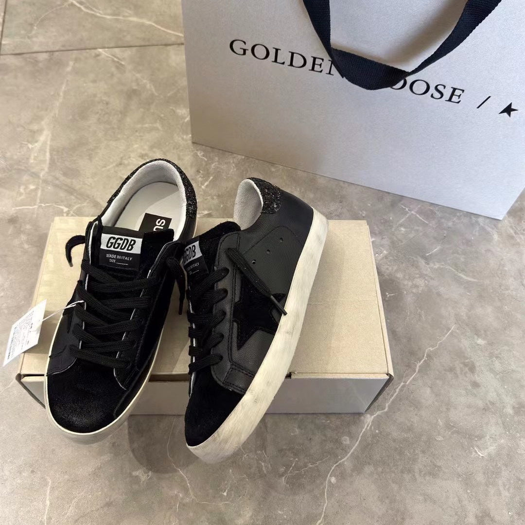 Golden Goose Vintage Distressed Sneakers #161