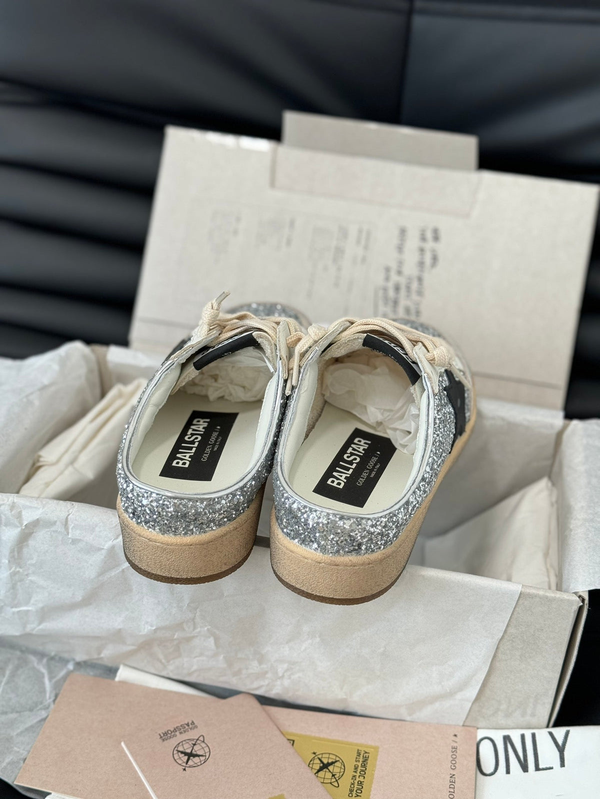 Golden Goose Vintage Distressed Sneakers #300