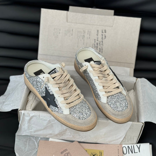 Golden Goose Vintage Distressed Sneakers #300
