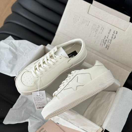 Golden Goose Vintage Distressed Sneakers #117