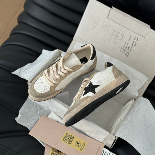 Golden Goose Vintage Distressed Sneakers #301