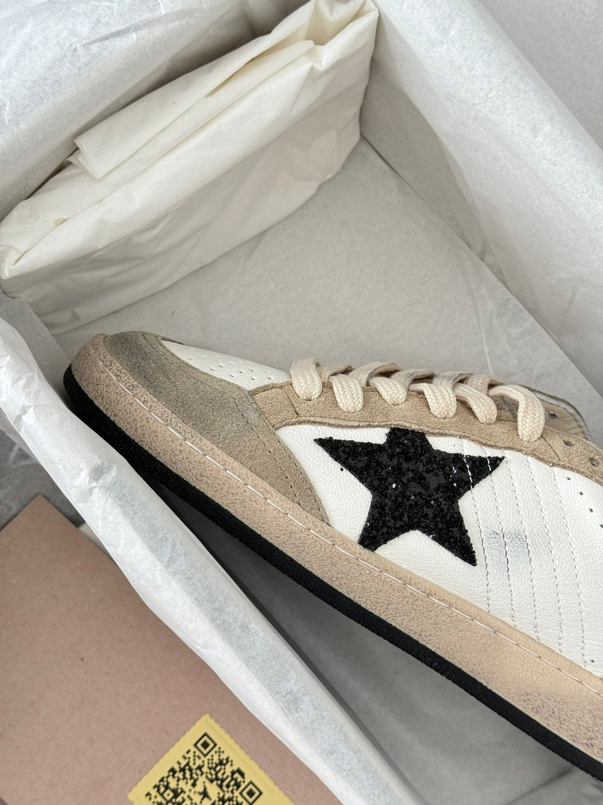Golden Goose Vintage Distressed Sneakers #301