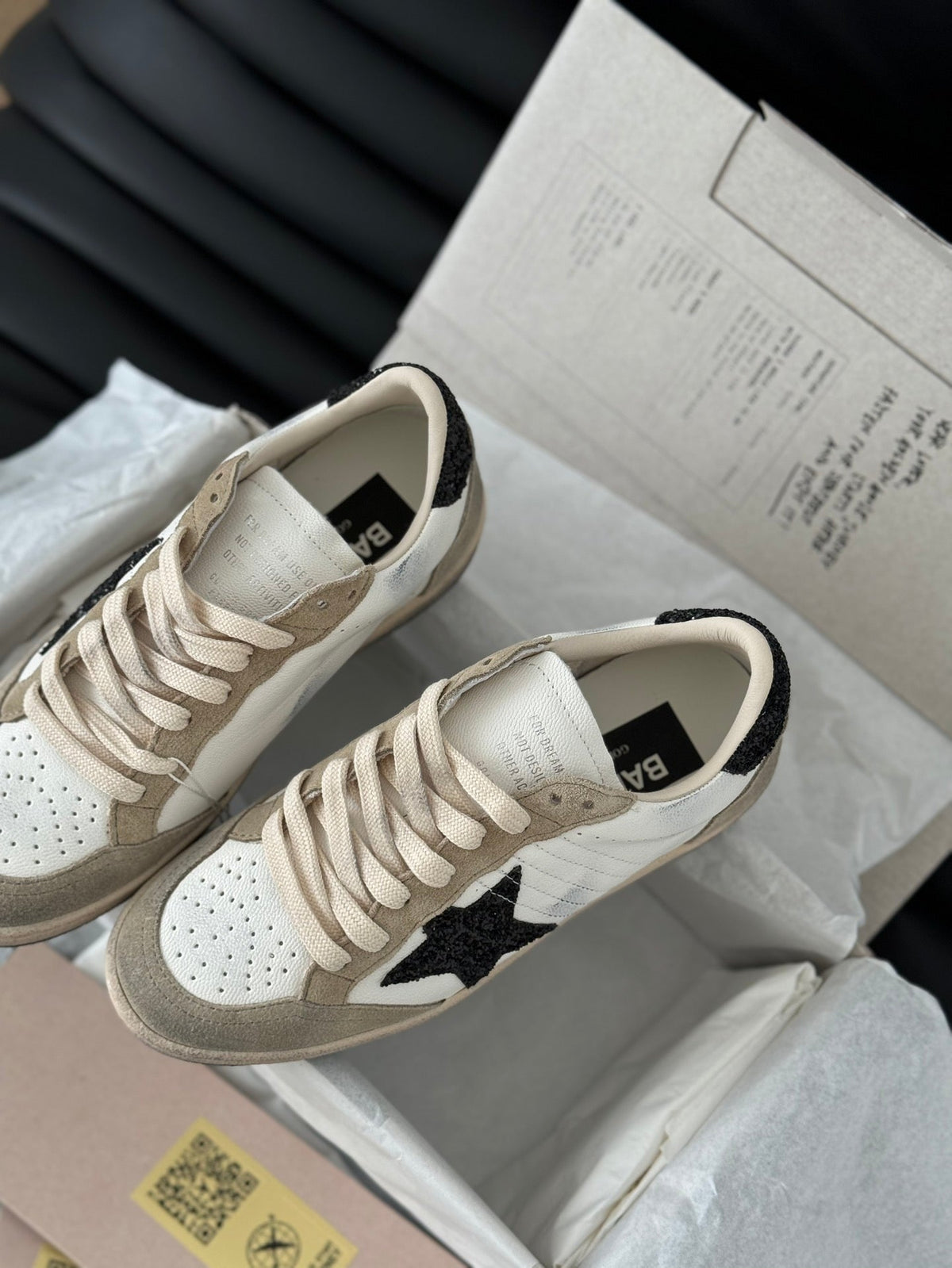 Golden Goose Vintage Distressed Sneakers #301