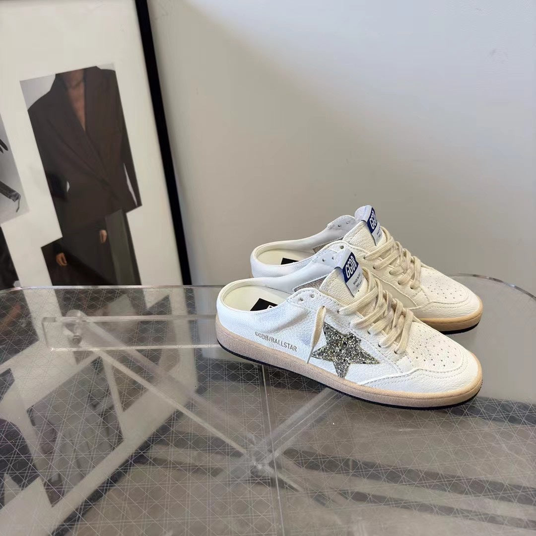 Golden Goose Vintage Distressed Sneakers #247