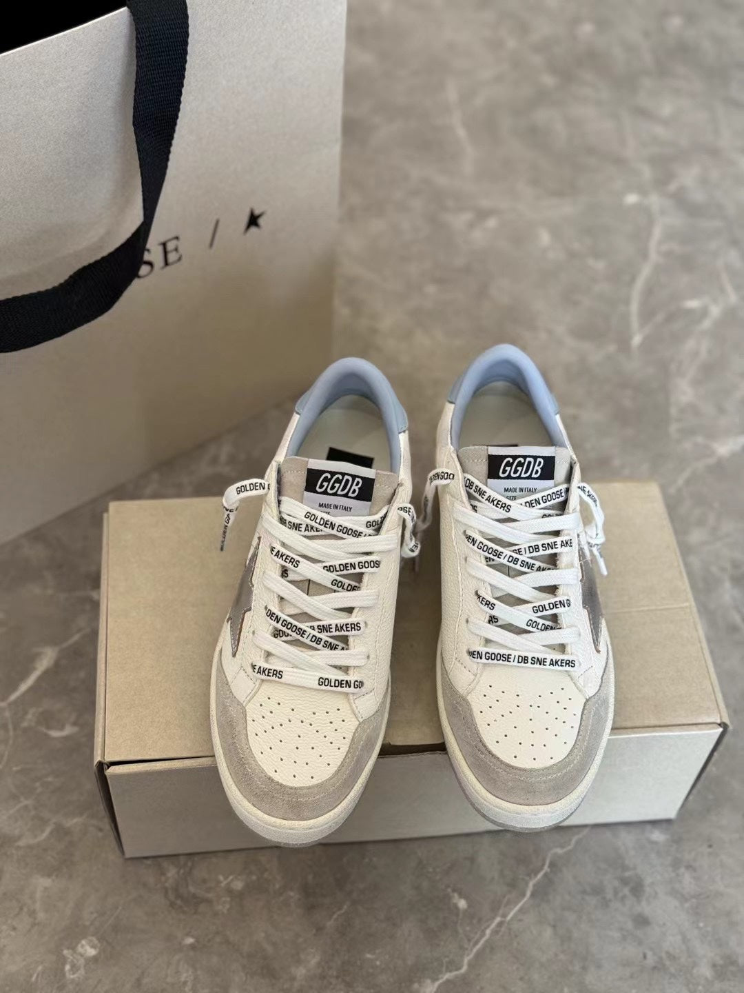 Golden Goose Vintage Distressed Sneakers #270