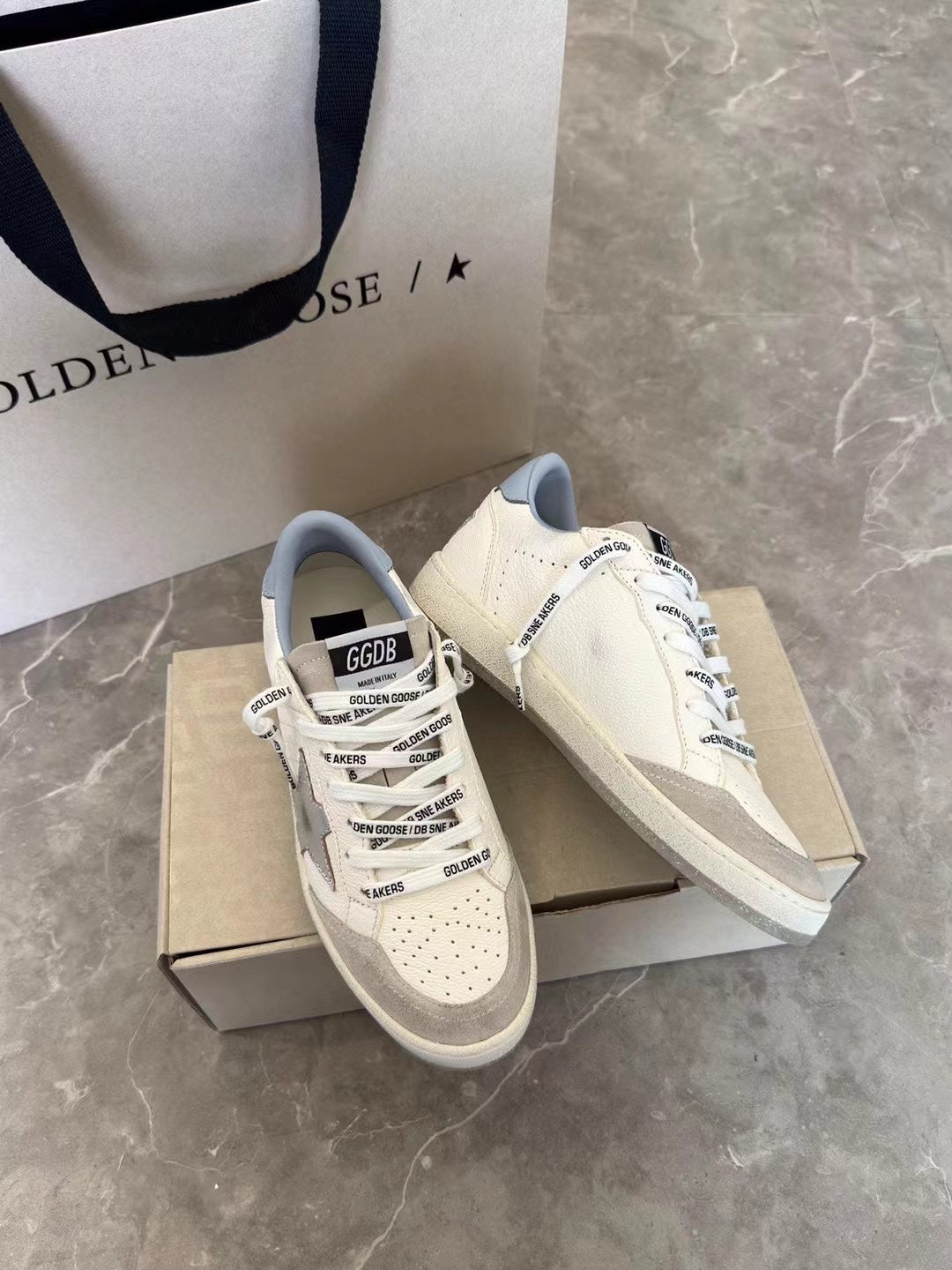 Golden Goose Vintage Distressed Sneakers #270