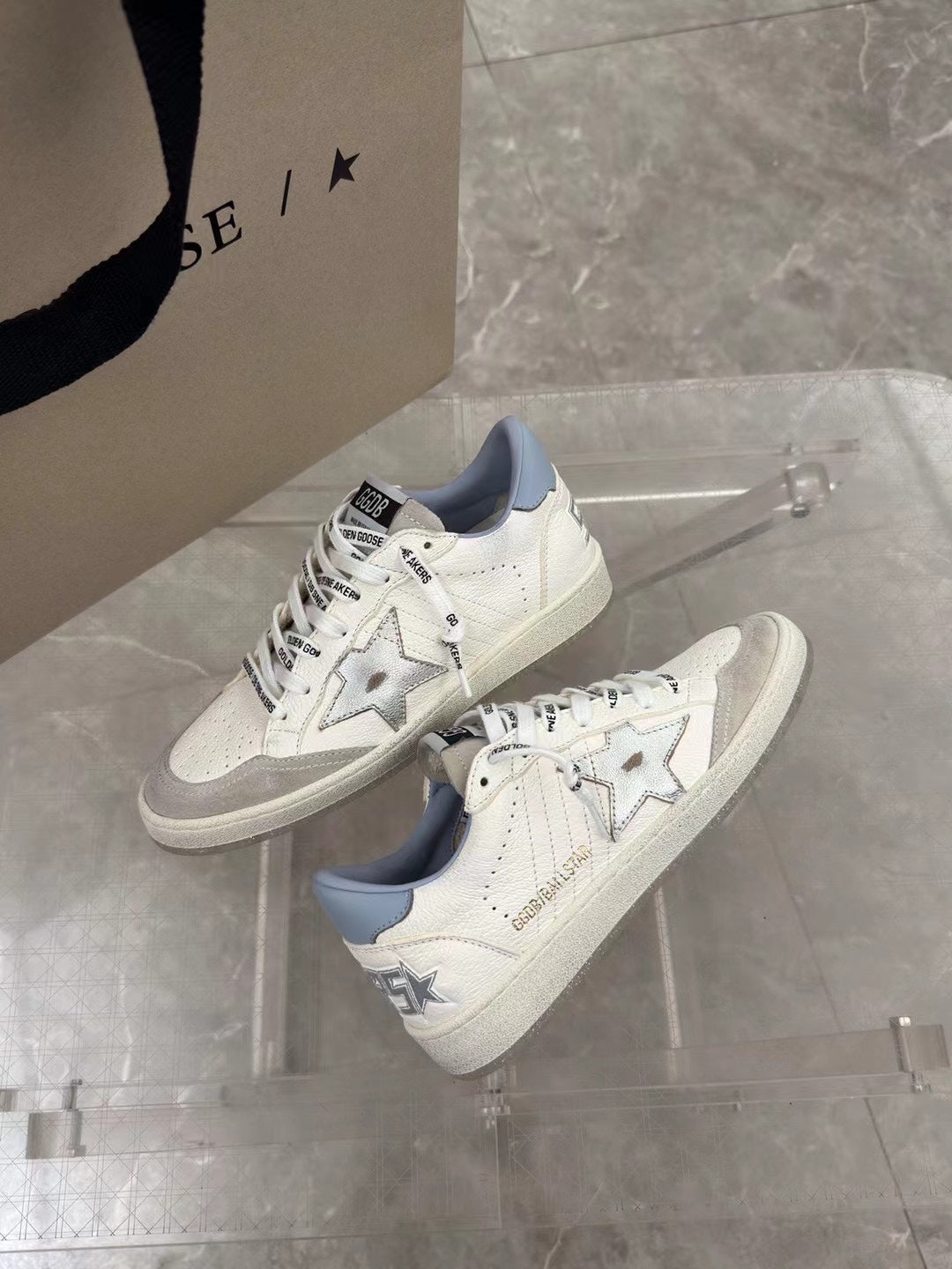 Golden Goose Vintage Distressed Sneakers #270