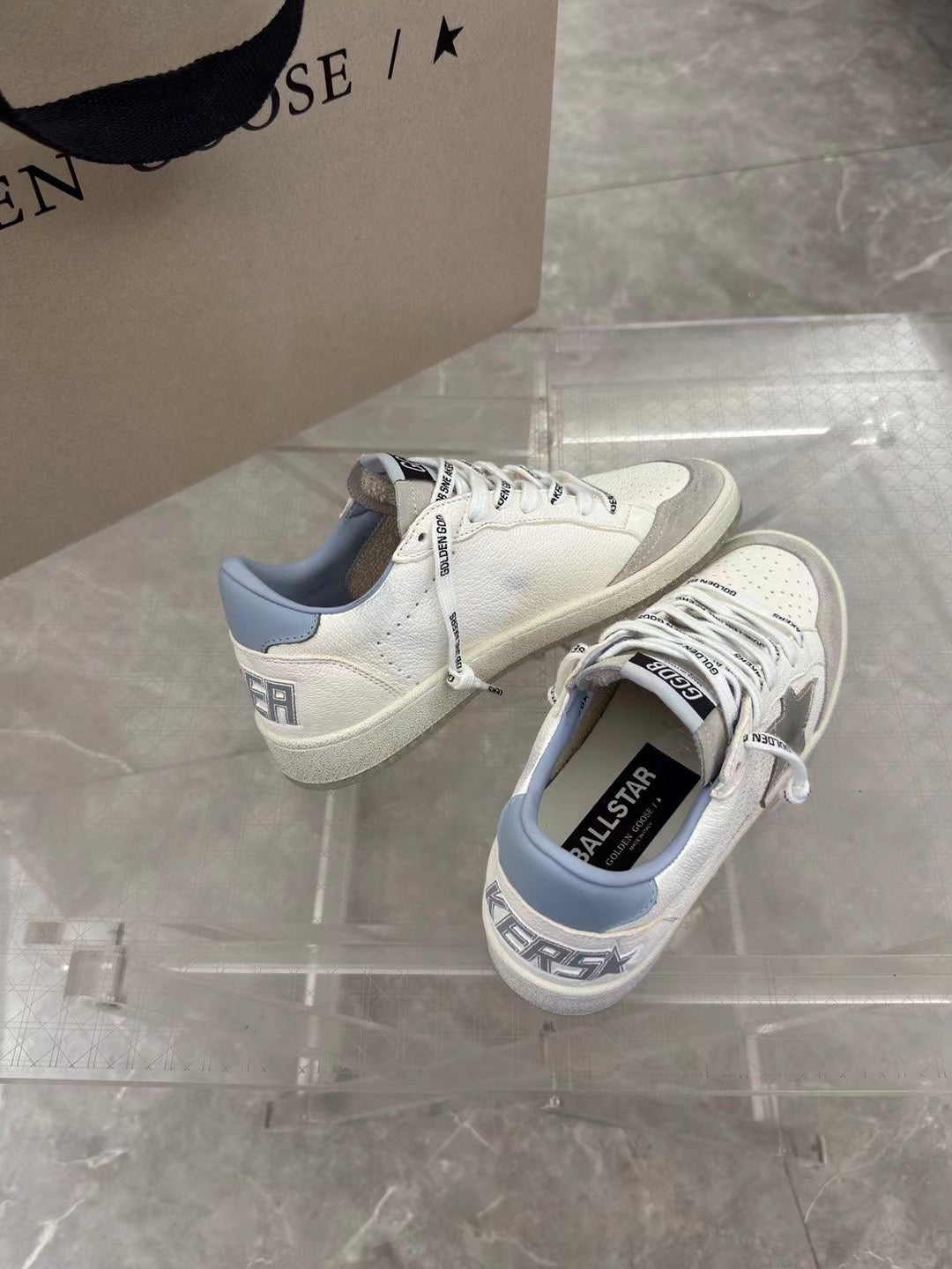 Golden Goose Vintage Distressed Sneakers #270