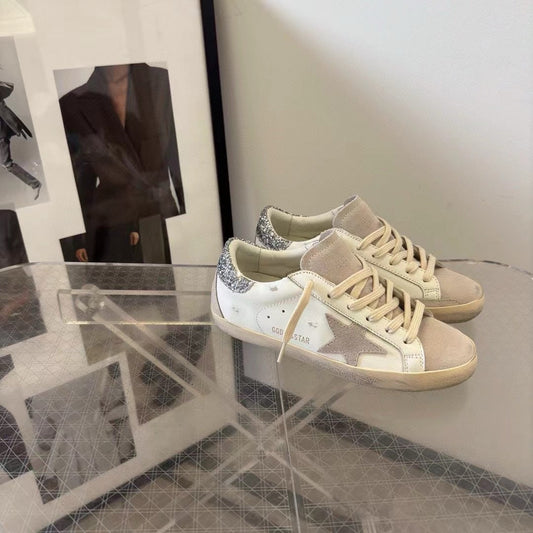 Golden Goose Vintage Distressed Sneakers #243