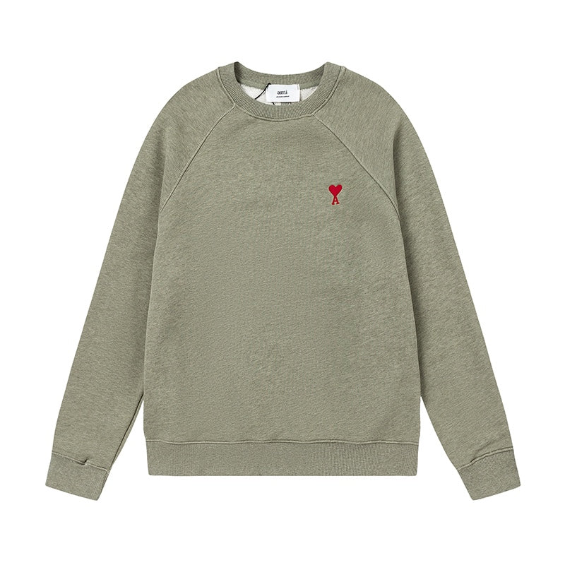 AMI PARIS cotton hoodie