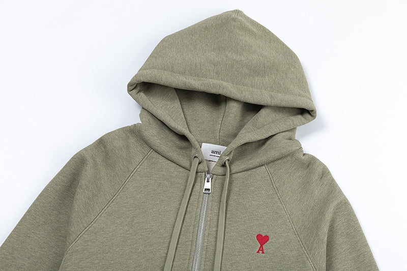 AMI PARIS cotton hoodie