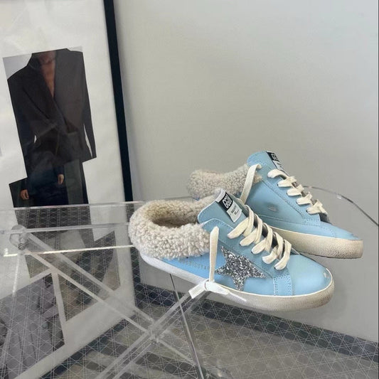 Golden Goose Vintage Distressed Sneakers #020