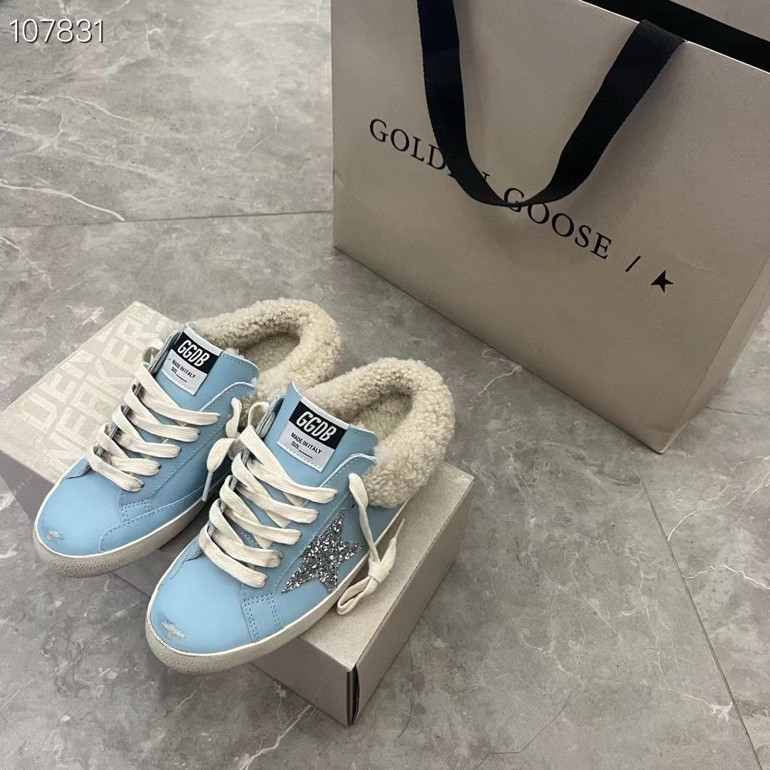 Golden Goose Vintage Distressed Sneakers #020