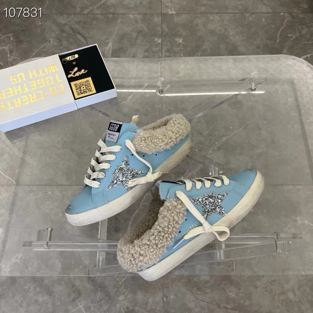 Golden Goose Vintage Distressed Sneakers #020