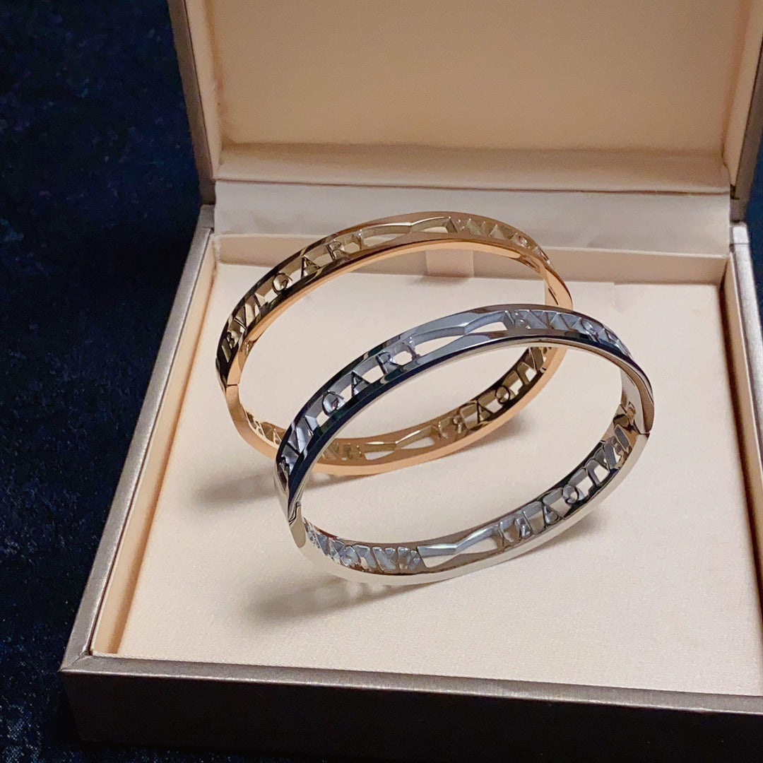 BVLGARI Gold-Plated Stainless Steel Bracelet