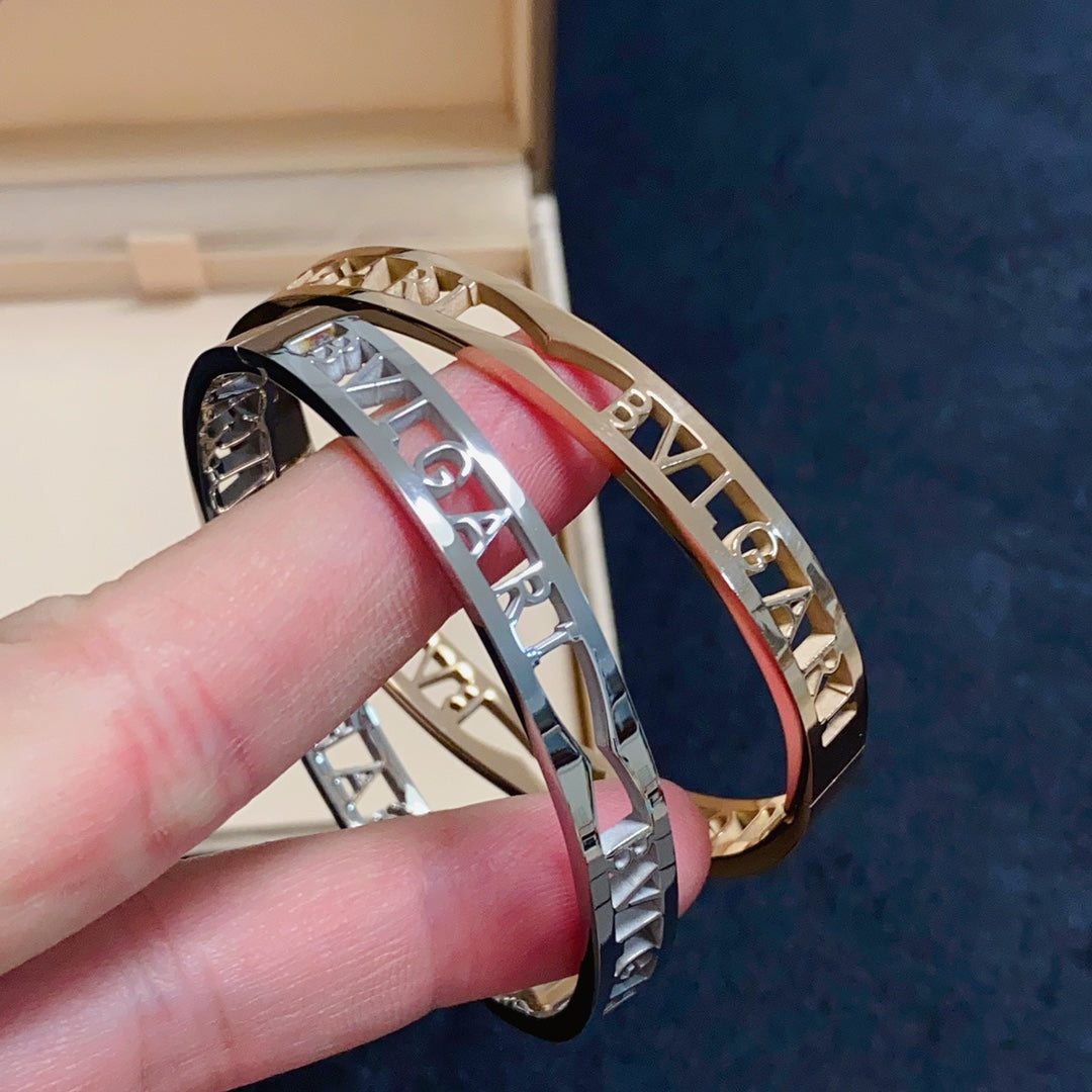 BVLGARI Gold-Plated Stainless Steel Bracelet
