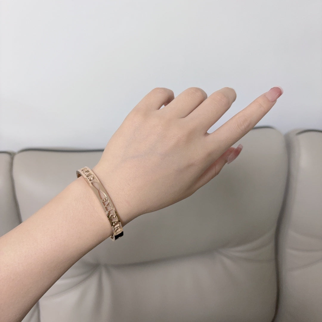 BVLGARI Gold-Plated Stainless Steel Bracelet