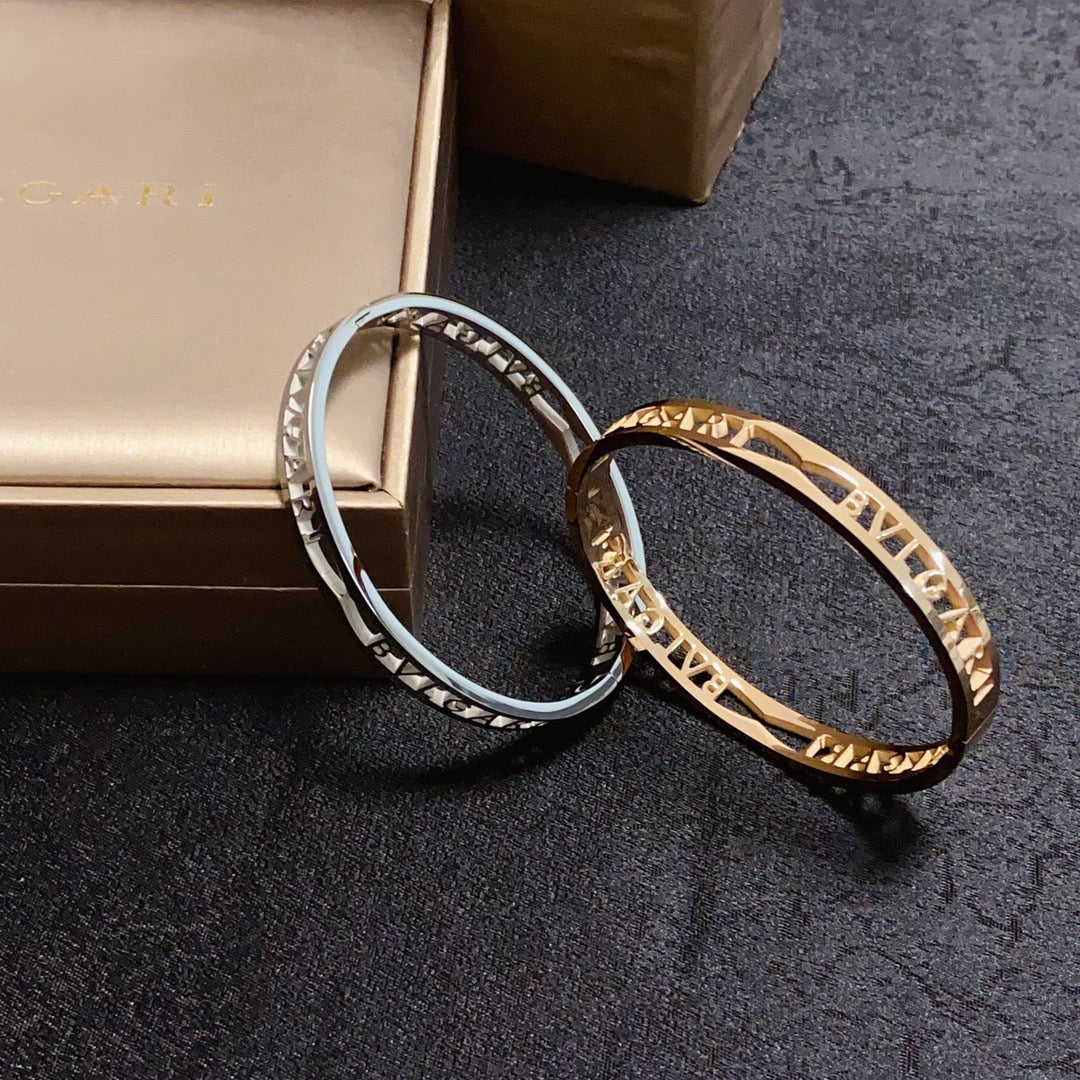 BVLGARI Gold-Plated Stainless Steel Bracelet