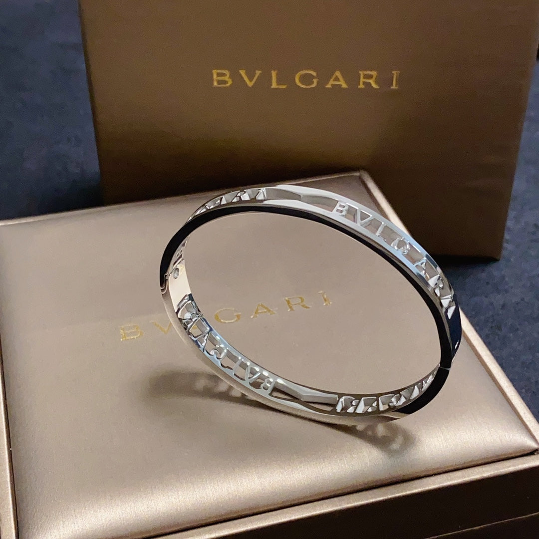 BVLGARI Gold-Plated Stainless Steel Bracelet