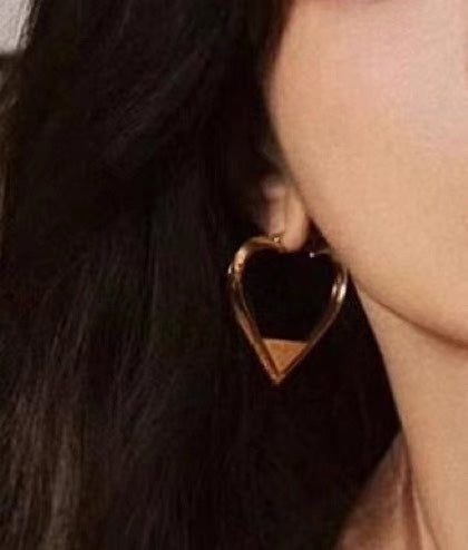PRADA Heart Earrings