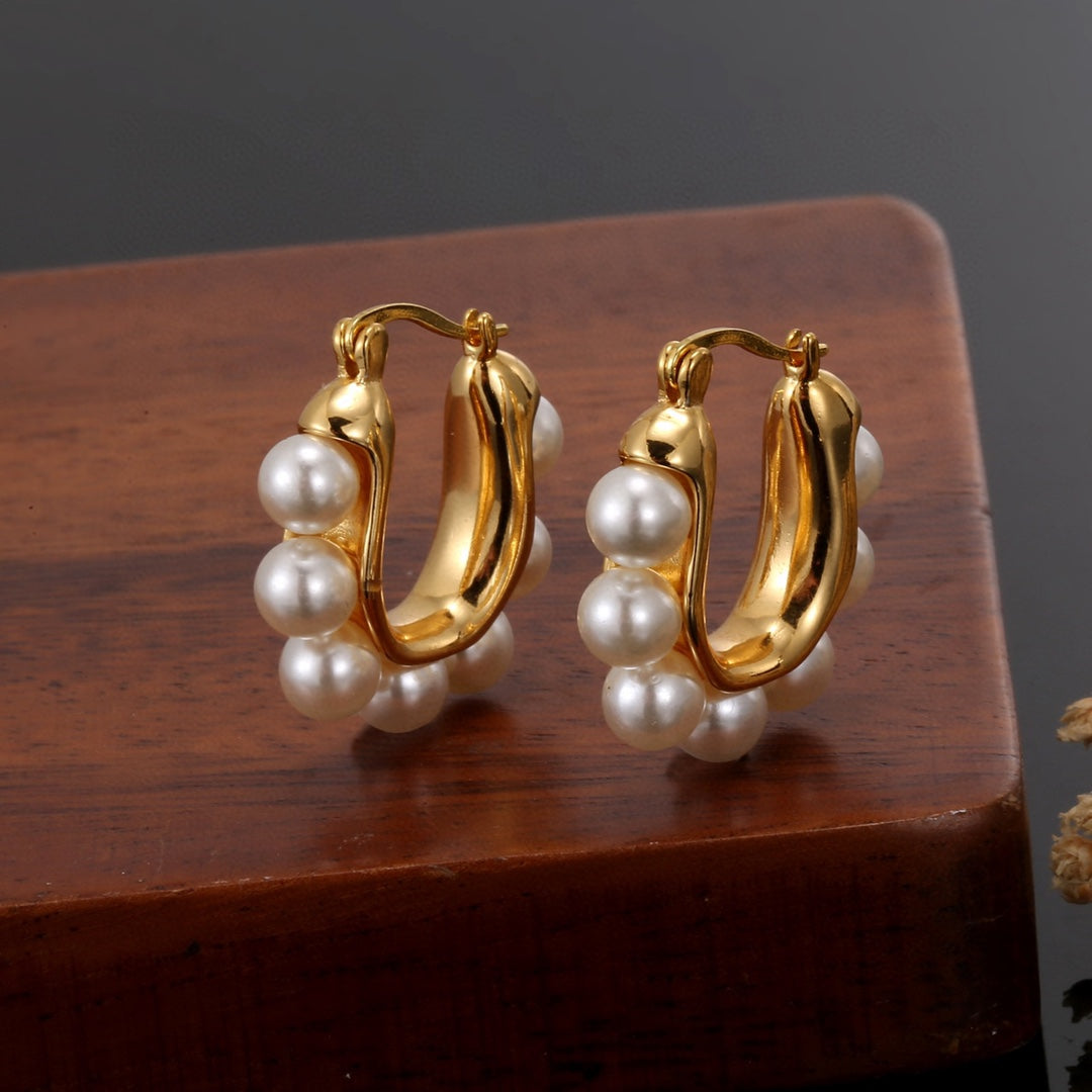 CELINE Pearl Vintage Earrings