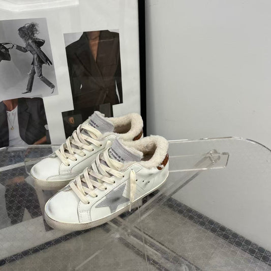 Golden Goose Vintage Distressed Sneakers #001